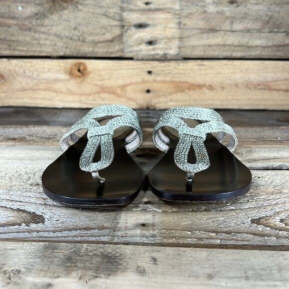 LK Bennett Robe Detail Sandals - Gold - 10 - Picture 2 of 8